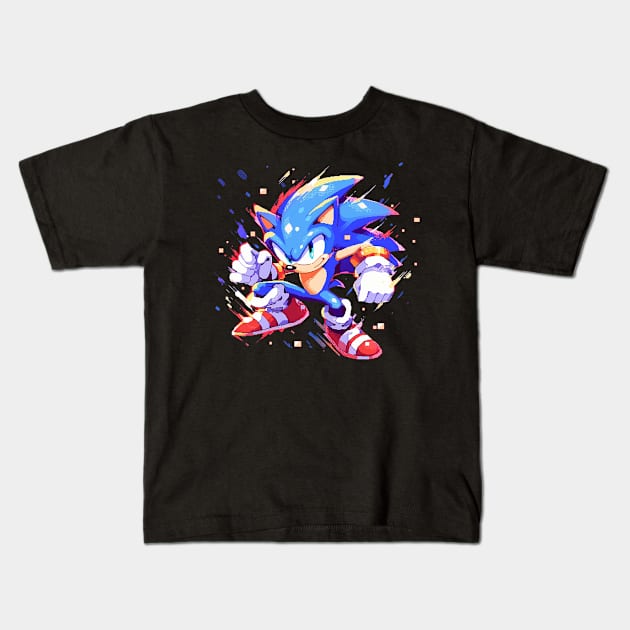 sonic Kids T-Shirt by dorapeterx